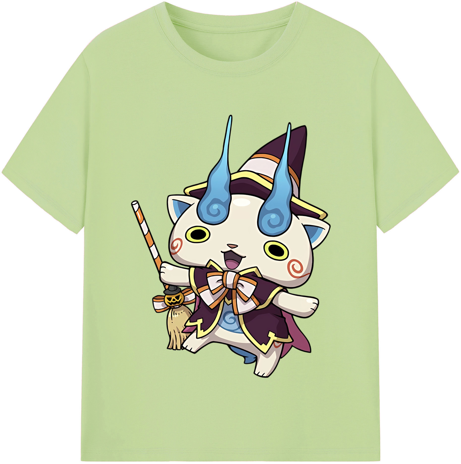 （画像用） 妖怪ウォッチ Yo-kai Watch 綿100％半袖Tシャツ（フロントプリント）